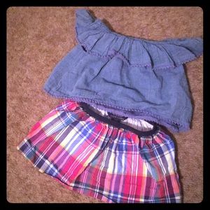 Ralph Lauren Skirt Set